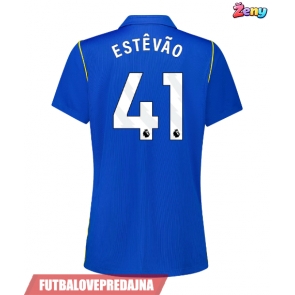Lacne Ženy Futbalové dres Chelsea Estevao Willian #41 2026-27 Krátky Rukáv - Domáci